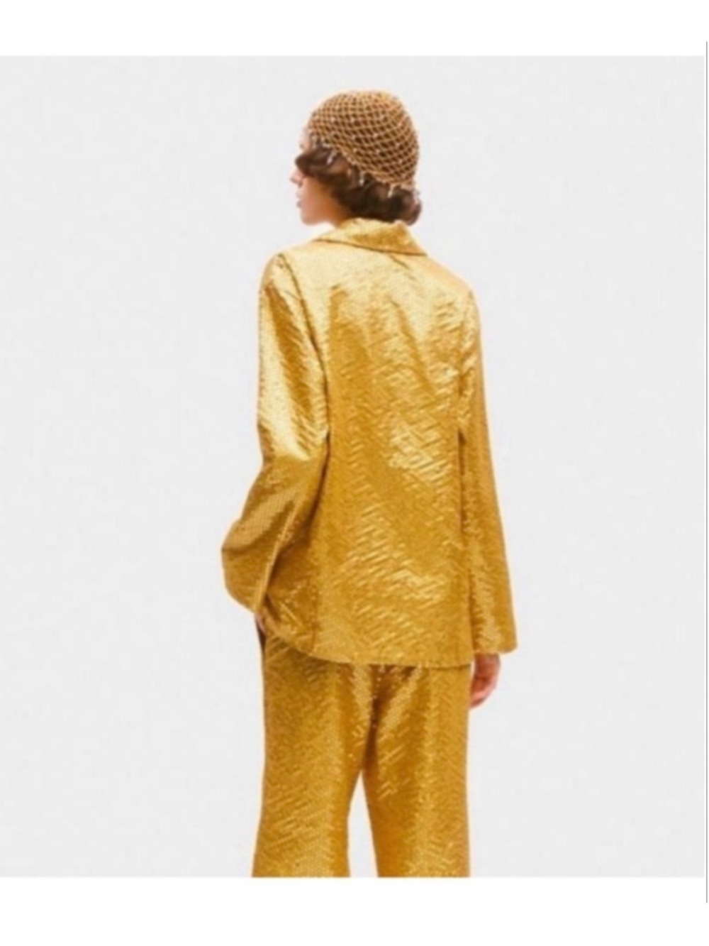 Women's Sleeper Gold SuperNova Sequin Set L/XL - Picture 10 of 15